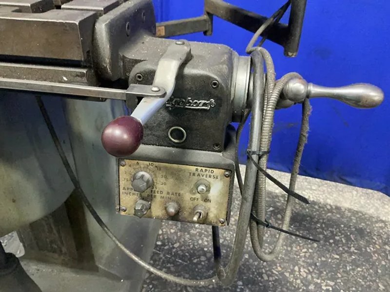 Bridgeport 9"x48" Vertical Mill - Series I