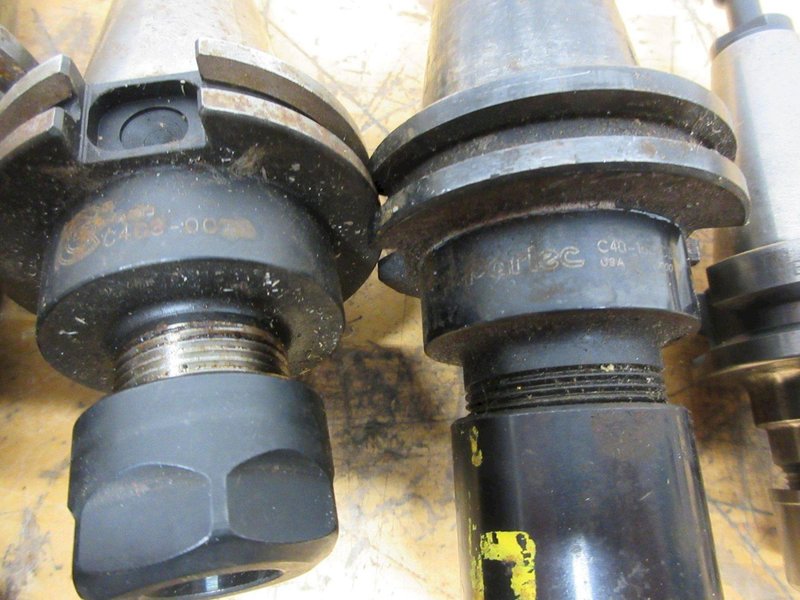 CAT-40 Collet Chucks(5 pcs) for DA &amp; ER Collets- Auction Item
