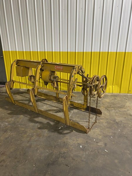 10,000 LB X 96" X 20"-48" ADJUSTABLE  CULLEN FRIESTEDT C F PARALLELOGRAM SHEET LIFTER: STOCK 15383
