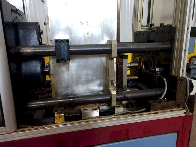12 TON ROSENBERGER MODEL RU-12-8-DT 3/BLOW SERVO DRIVEN TUBE END FORMER: STOCK #14538