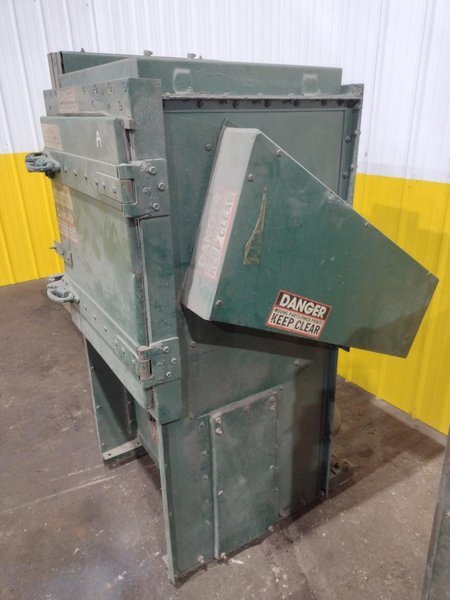 5.2 CU FT WALKER PEENIMPAC MODEL #S-5.2 ROTARY BASKET SHOT BLAST MACHINE: STOCK 17426