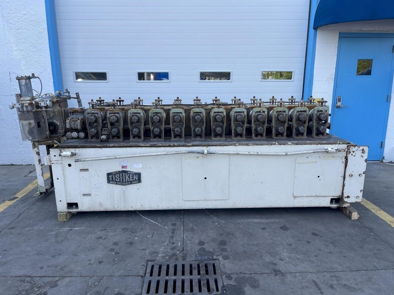 12 STAND X 1-1/2" TISHKEN ROLLFORMER: STOCK #76620