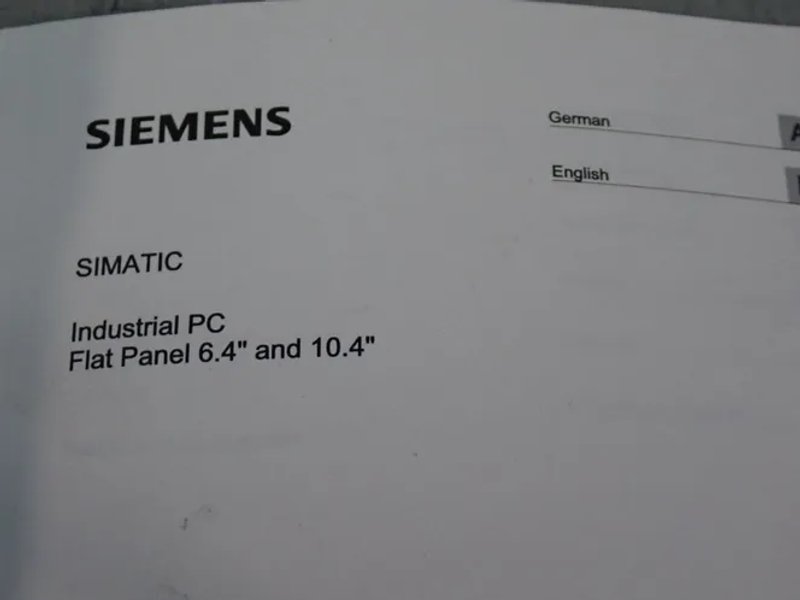Siemens 1 A Flat Panel - 6av7461-7ta00-0aa1