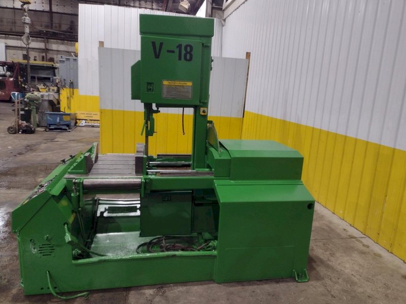 18" X 20" HYD-MECH MODEL V18 SERIES II VERTICAL BAND SAW: STOCK #24965