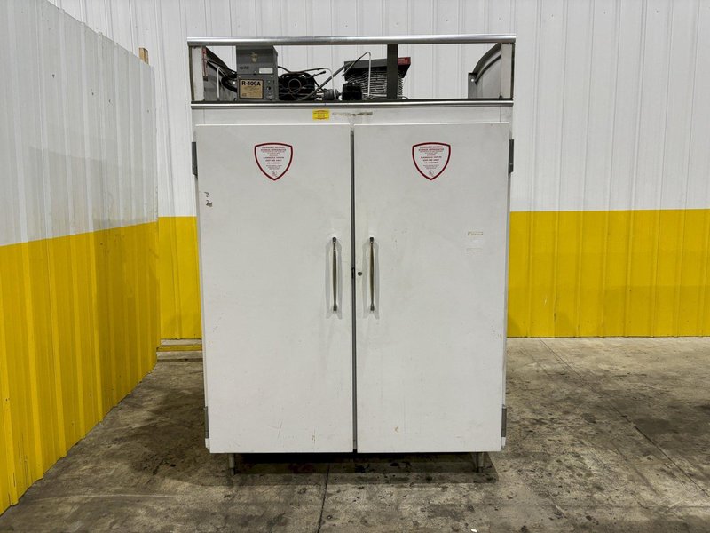KELVINATOR 2 DOOR MODEL #UC50RFMS FLAMABLE MATERIAL STORAGE LABRATORY REFRIGERATOR: STOCK #22016