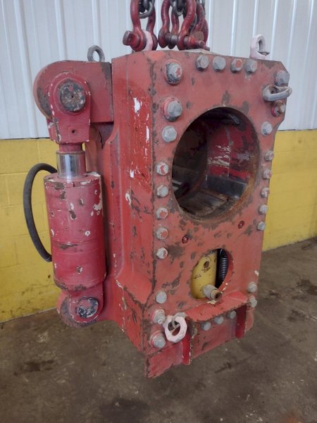 10" WEATHERFORD MODEL "SUT" PORTABLE PIPE HYDRDAULIC BREAK-OUT &amp; BUCKING MACHINE: STOCK #18037