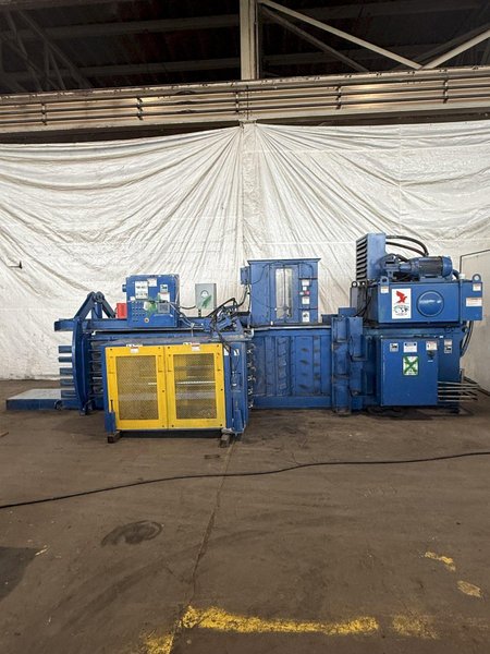 30" X 48" X 72" AMERICAN PAC40297T20 AUTO-TIE BALER SYSTEM. STOCK # 0671025