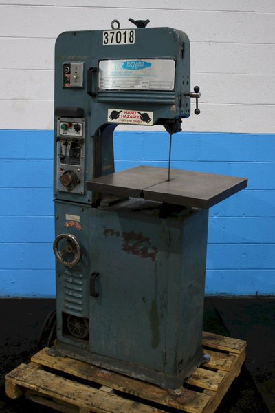 14" RUTLAND VERTICAL BAND SAW: STOCK #75327