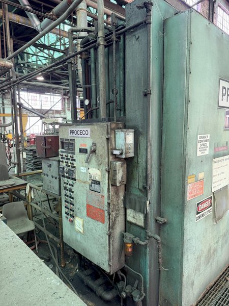 72" TABLE x 72" HIGH PROCECO MODEL #72-72-S-C3-20000 ROTARY TABLE PARTS WASHER: YOBRO #26027