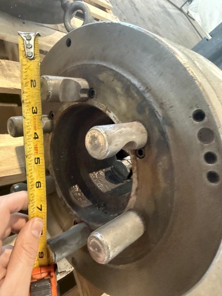 12" 3-JAW CHUCK. STOCK #1088726