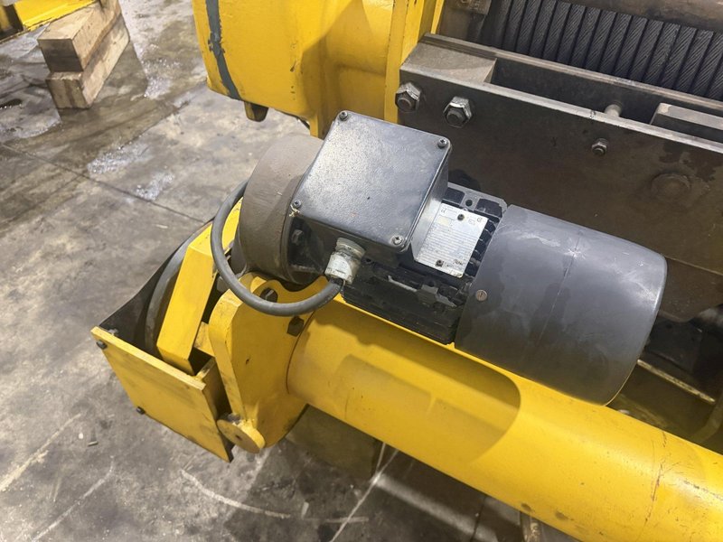 25 TON P&amp;H OVERHEAD BRIDGE CRANE HOIST, NEW 1998, 66" GAUGE: YOBRO #24847