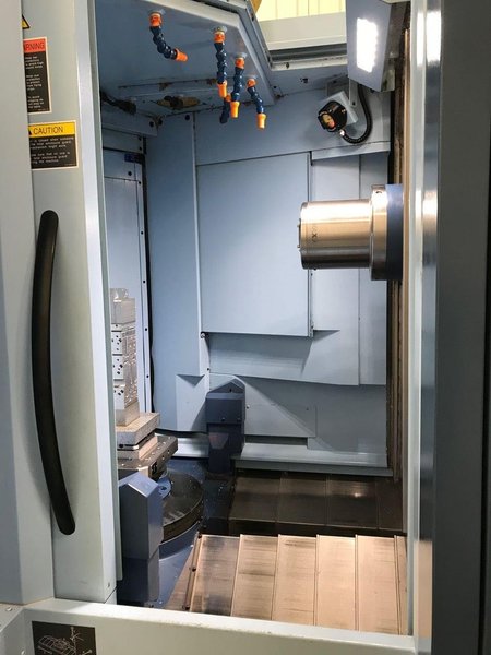 Matsuura H.Plus-300 PC5 300mm HMC, 2018 – 15k RPM, Full 4th, New Spindle, Under Power