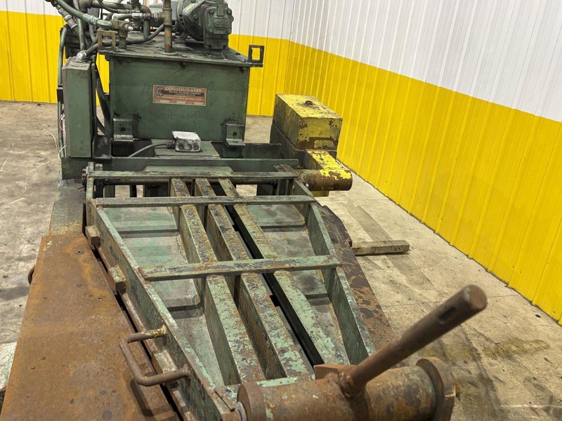 10 HP CONSOLIDATED SCRAP METAL BALER COMPACTOR: STOCK #22631