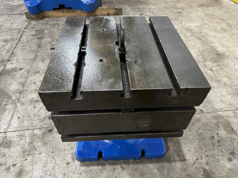 20" X 20" X 23" CARLTON UNIVERSAL T-SLOTTED DRILL BOX TABLE: STOCK #22039
