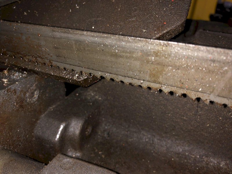 10" X 12" AMADA HA-250 HORIZONTAL BANDSAW STOCK #3171