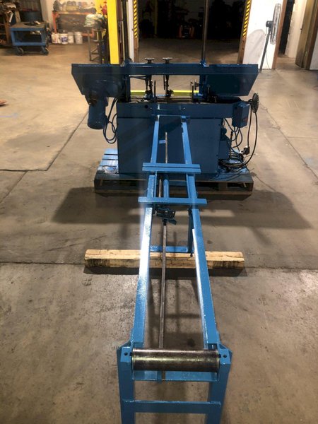 WF W F Wells W-9  Bandsaw Horizontal 9 x 18 Twin Post Miters