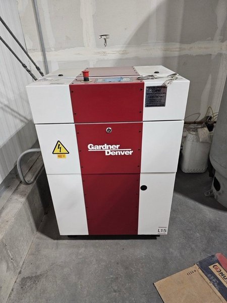 20 HP Gardner Denver L15-22C Rotary Screw Compressor, 2022