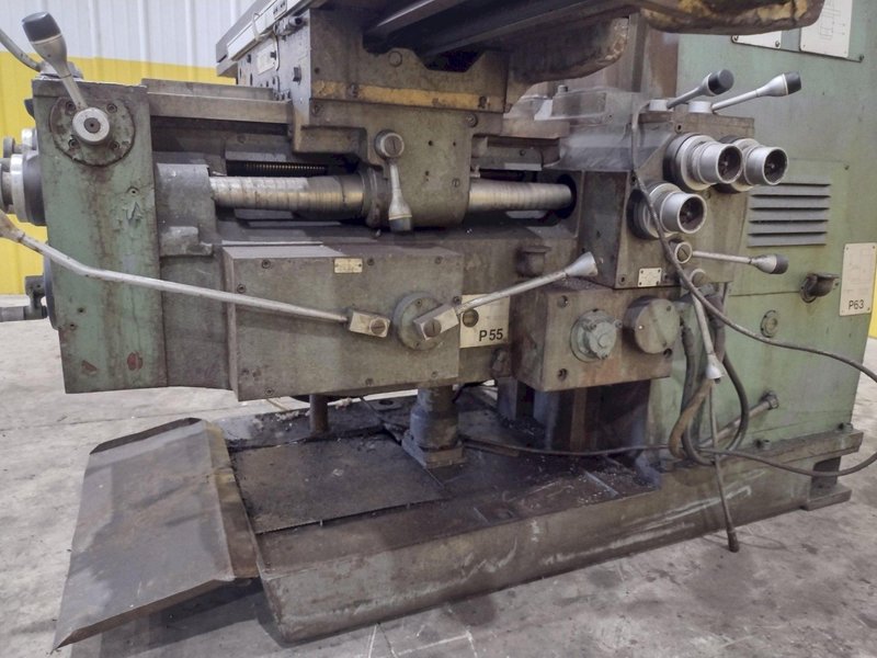 #2 CINCINNATI MODEL #207 HORIZONTAL MILL WITH VERTICAL TOOLMAKERS OVERARM: STOCK #22270