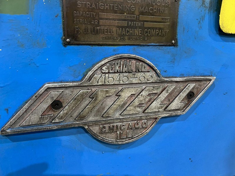 30" X .062" LITTELL MODEL #432D-7PD STRAIGHTENER: STOCK #19809