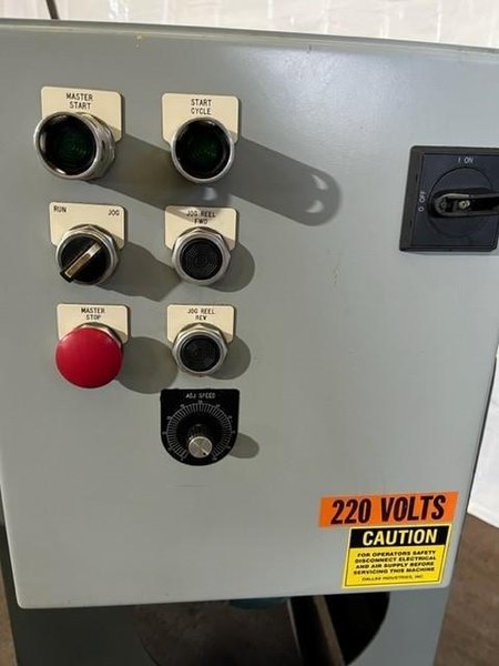 4,000LBS x 24" MOTORIZED DALLAS UNCOILER #3352