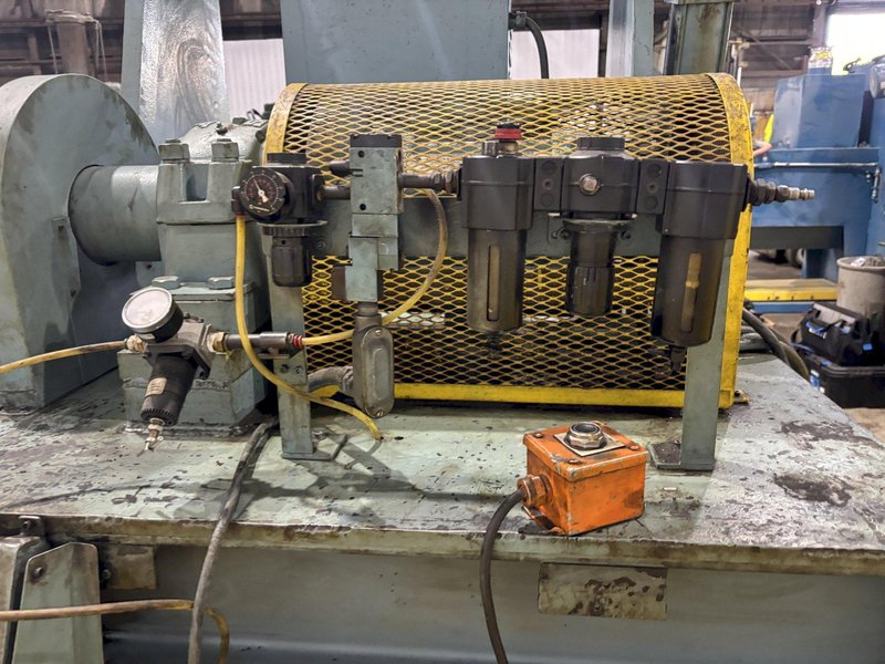 20,000 X 84" LBS ROWE MOTORIZED COIL REEL UNCOILER WITH OVERARM SUPPORT: STOCK #21270