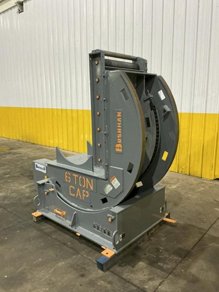 12,000 LB BUSHMAN MODEL #9604 MECHANICAL COIL FLIPPER UPENDER 2015 : YOBRO #26213