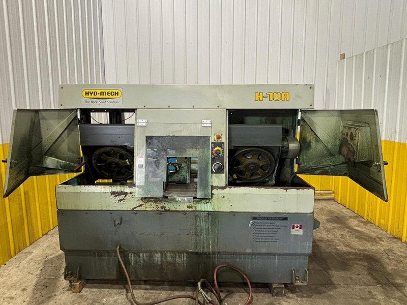 10" X 10" HYD-MECH MODEL #H-10A FULLY AUTOMATIC HORIZONTAL BANDSAW: YOBRO #23880