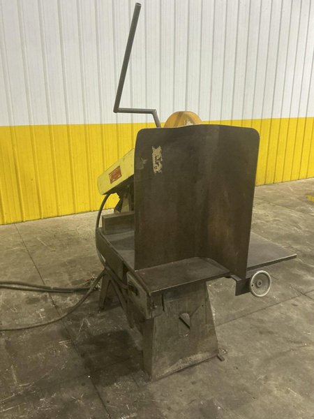 16" BLADE X 7.5 HP EVERETT MODEL #1416 ABRASIVE FRICTION CUT OFF SAW: YOBRO 26352