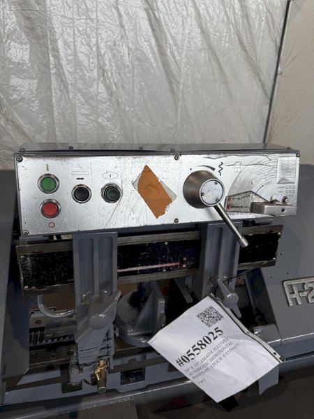10" X 10" AMADA HA250SA HORIZONTAL BANDSAW. STOCK # 0558025.