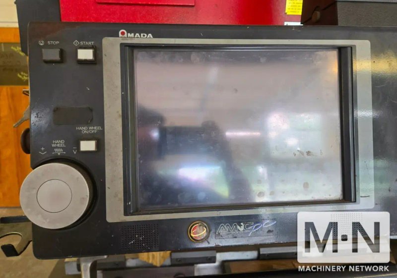 143 Ton 10' Amada HDS-1303NT CNC Hydraulic Press Brake, 2011 w/ Back Gauge