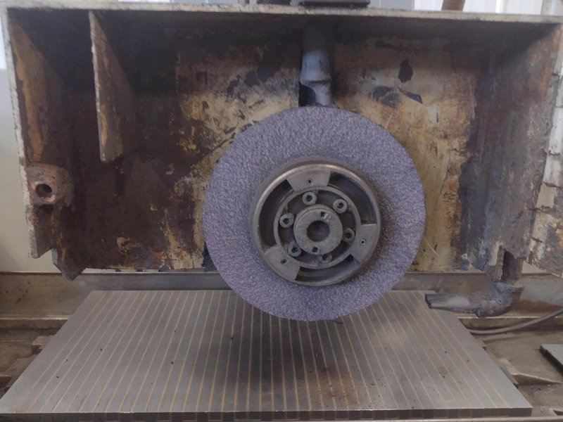 12" X 24" OKAMOTO MODEL #124N HYDRAULIC SURFACE GRINDER: STOCK #14964