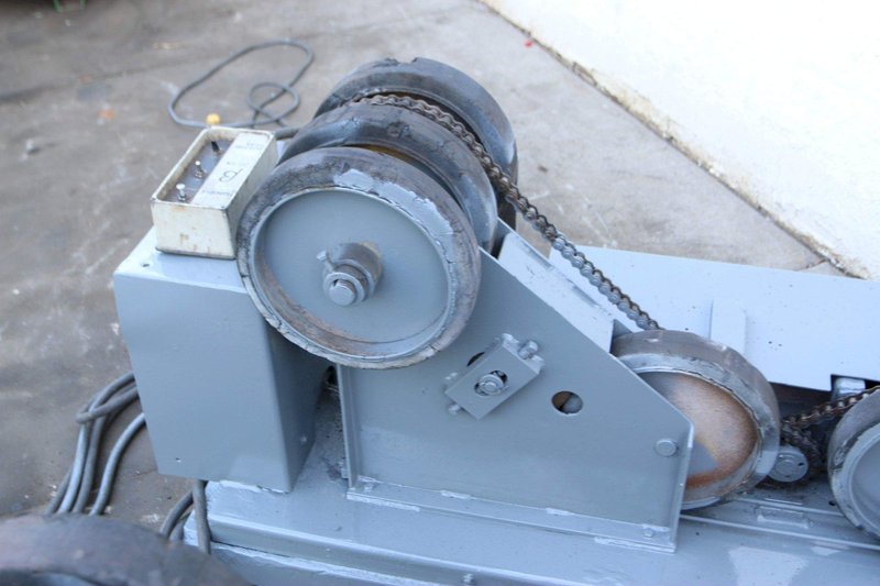 8000 LBS PANDJIRIS TANK TURNING ROLLS: STOCK #70341