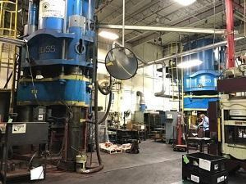 2800 Ton BLISS HYDRO-DYNAMIC DOWNACTING HYDRAULIC PRESS