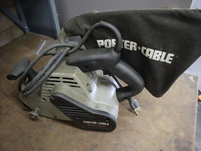 Porter Cable Model 362, 4 x 24" Belt Sander with Dust Pickup- Auction Item
