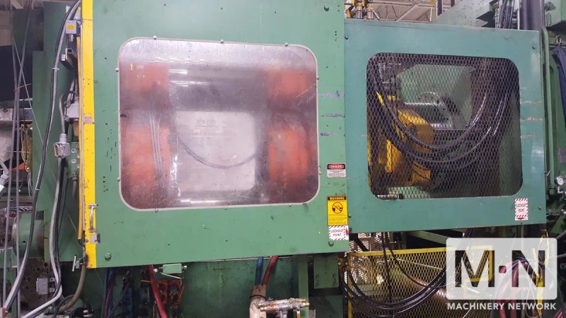 1000 Ton 165 Oz. Van Dorn 1000HRS-165F Injection Molding Machine, mfg 1989