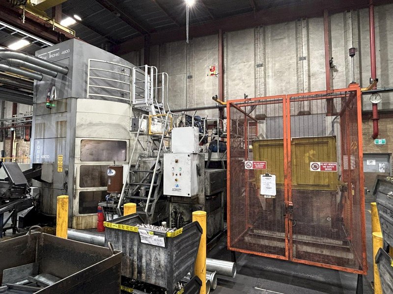 FORGETRONIC FT4800 FORGING PRESS W/ CEFI INDUCTION UNIT (NEW 2015)