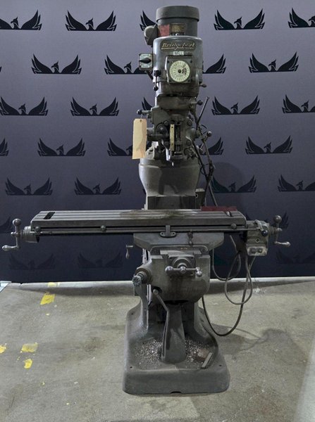 BRIDGEPORT 153367 VERTICAL MILL 1 1/2 HP 3 PH 230 V USED