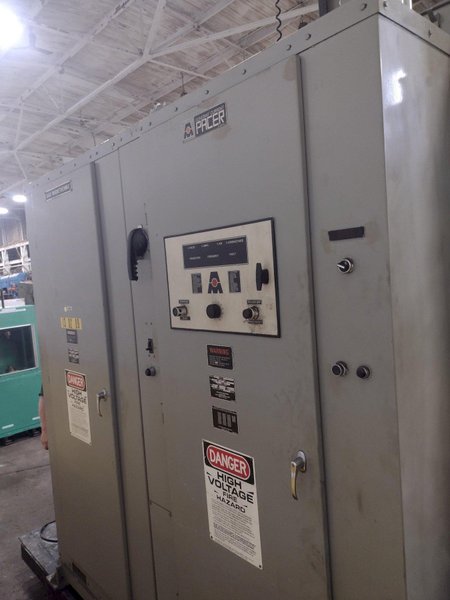 250 KW AJAX TOCCO "PACER" INDUCTION HARDENING SCANNER SYSTEM WITH MAGNESCAN QS CONTROLS: STOCK #16063