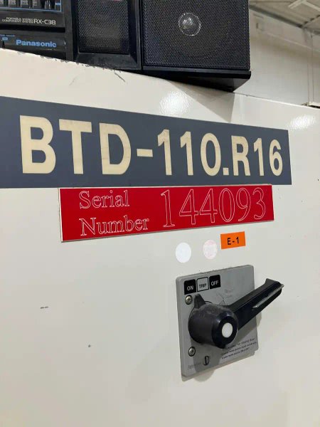 1998 Toshiba BTD-110H.R16 | Boring Mills, Horizontal, Table Type