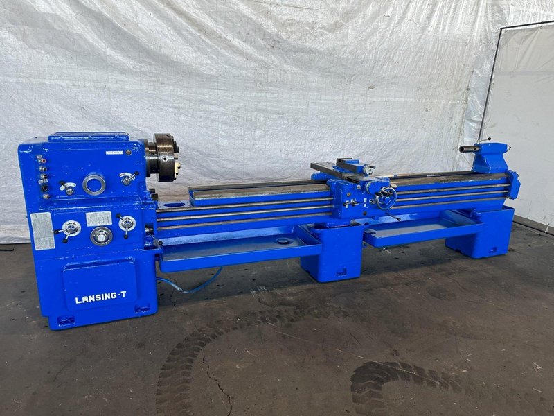 20" X 120" LANSING 20X120-T ENGINE LATHE. STOCK # 1158722