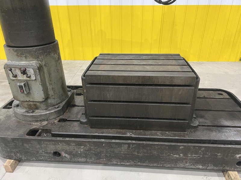 6' X 15" HELLER MODEL #RB50/1600 RADIAL DRILL: STOCK #20180