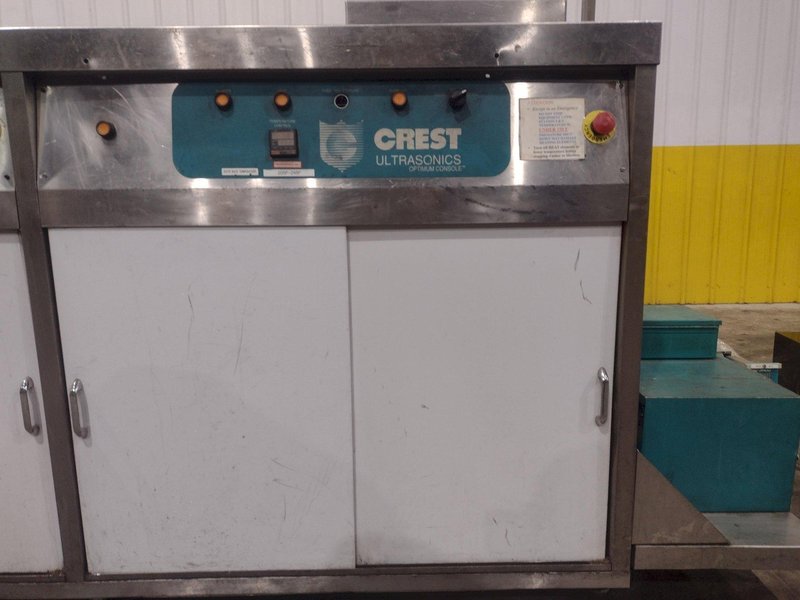 6 BAY CREST ULTRASONIC OPTIMUM CONSOLE PRECISION WASHING SYSTEM: YOBRO #24406