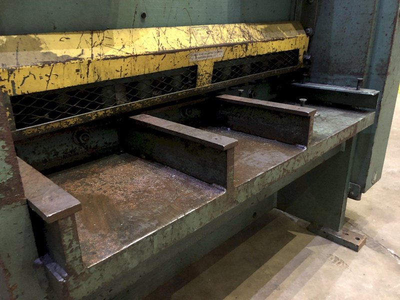 4" X 1/2" (1200mm x 12.7mm) BETENBENDER HYDRAULIC  SHEAR: Stock 14114