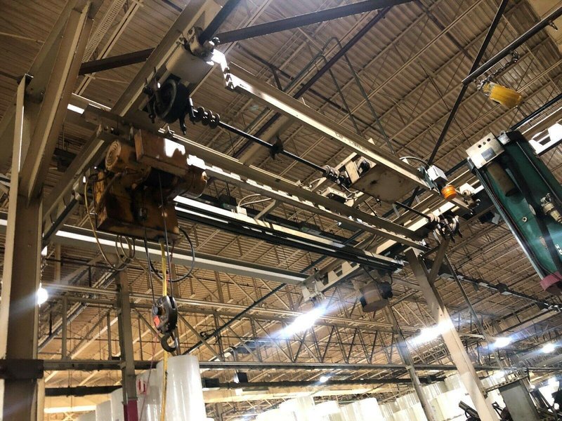 1.5 TON OVER HEAD CRANE WORK STATION