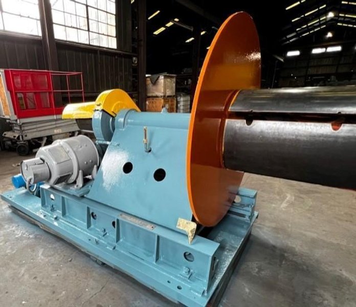 15000# X 28" HERR EQUIPMENT POWERED UNCOILER STOCK# 3452