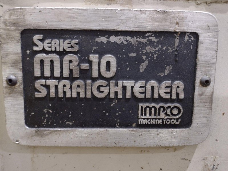 10 TON IMPCO MODEL MR-10 STRAIGHTENER PRESS: STOCK #10125