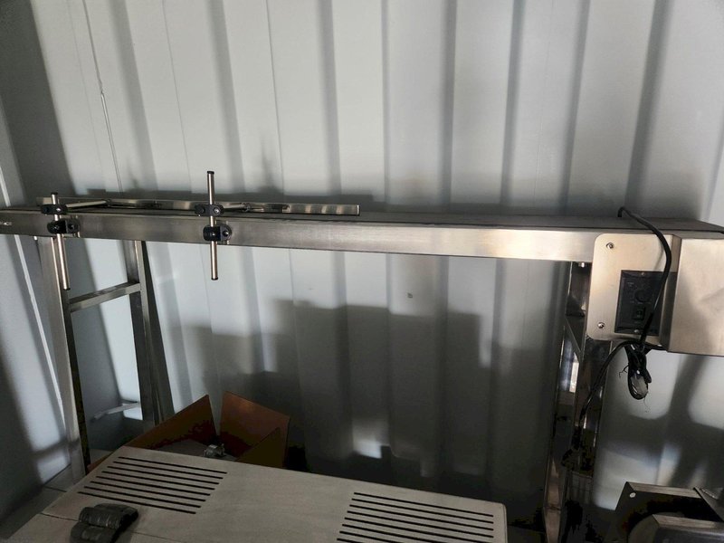 APM-USA Encapsulation Line, 2020 – Filler, Counter, Capper, Labeler, Sleeve Shrink, Sealer, Conveyors