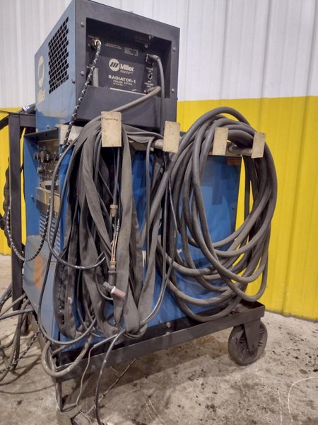 MILLER MODEL #SYNCROWAVE 250 AC/DC WELDER &amp; RADIATOR-1 CHILLER: YOBRO #24819