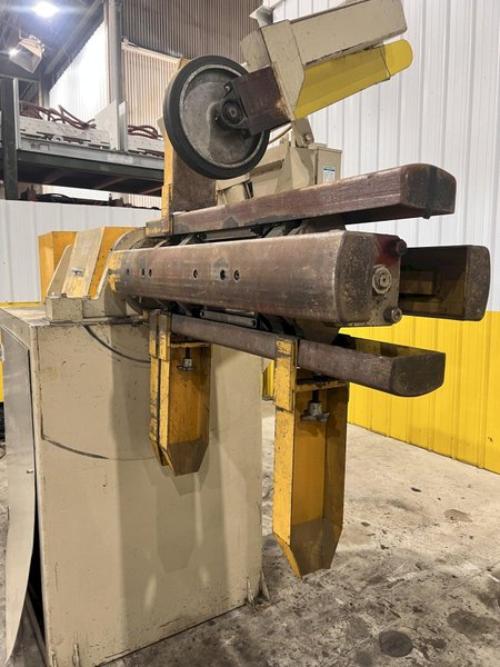 7,500 LB X 40" ROWE 7540 DSV MOTORIZED COIL REEL UNCOILER: STOCK #21925