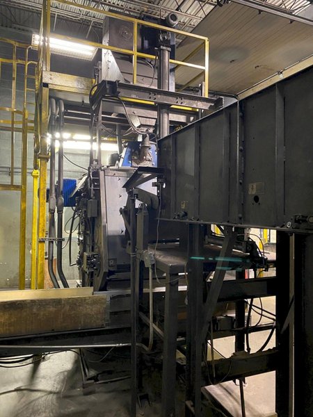 WHEELABRATOR TUMBLAST SHOT BLAST MACHINE STOCK #2987